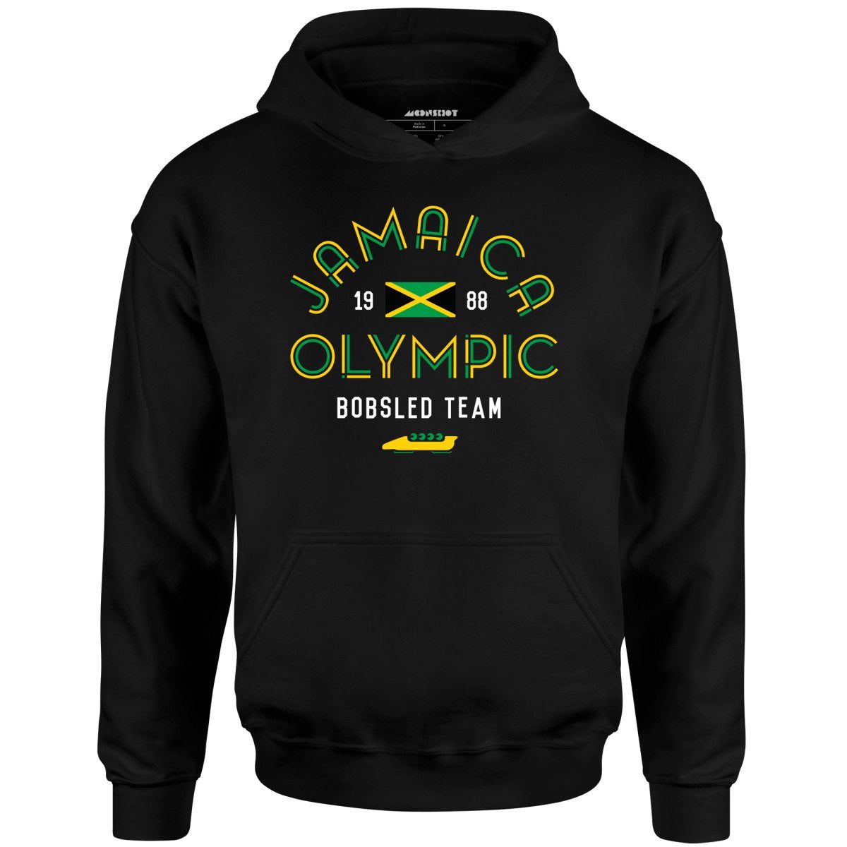 1988 Jamaica Olympic Bobsled Team – Unisex Hoodie