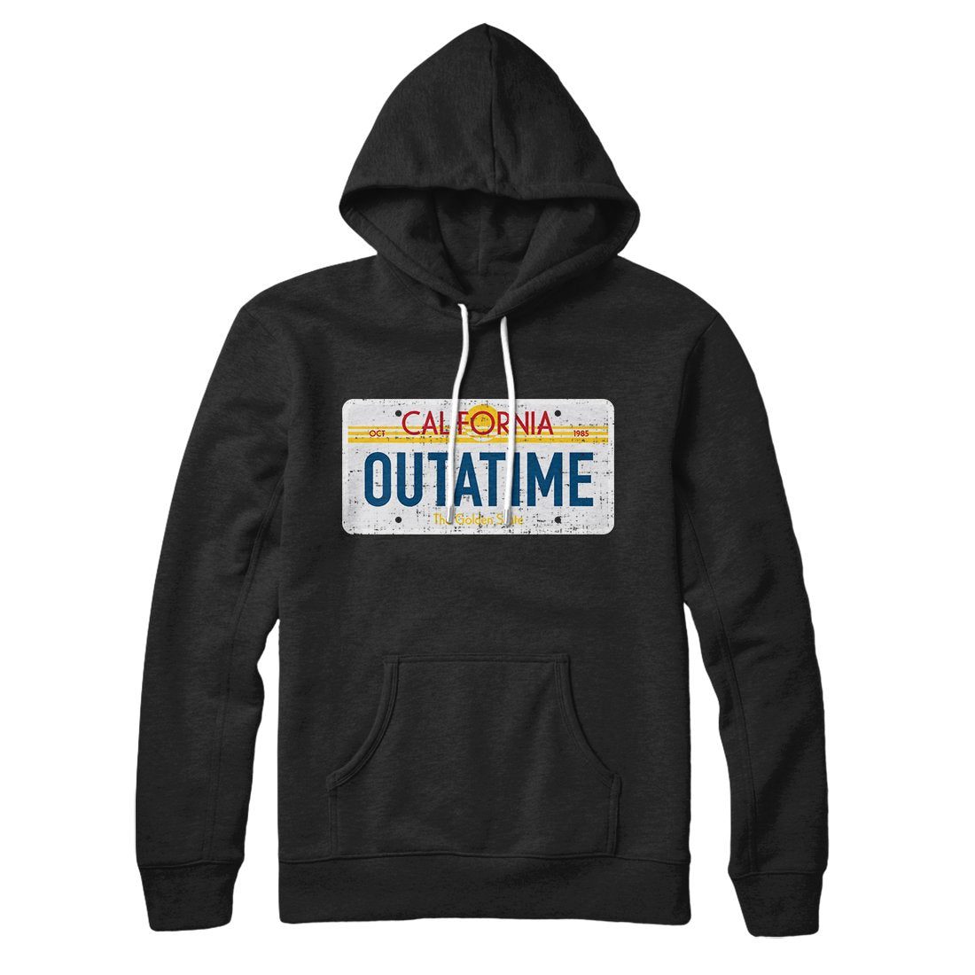 Outatime License Plate Hoodie