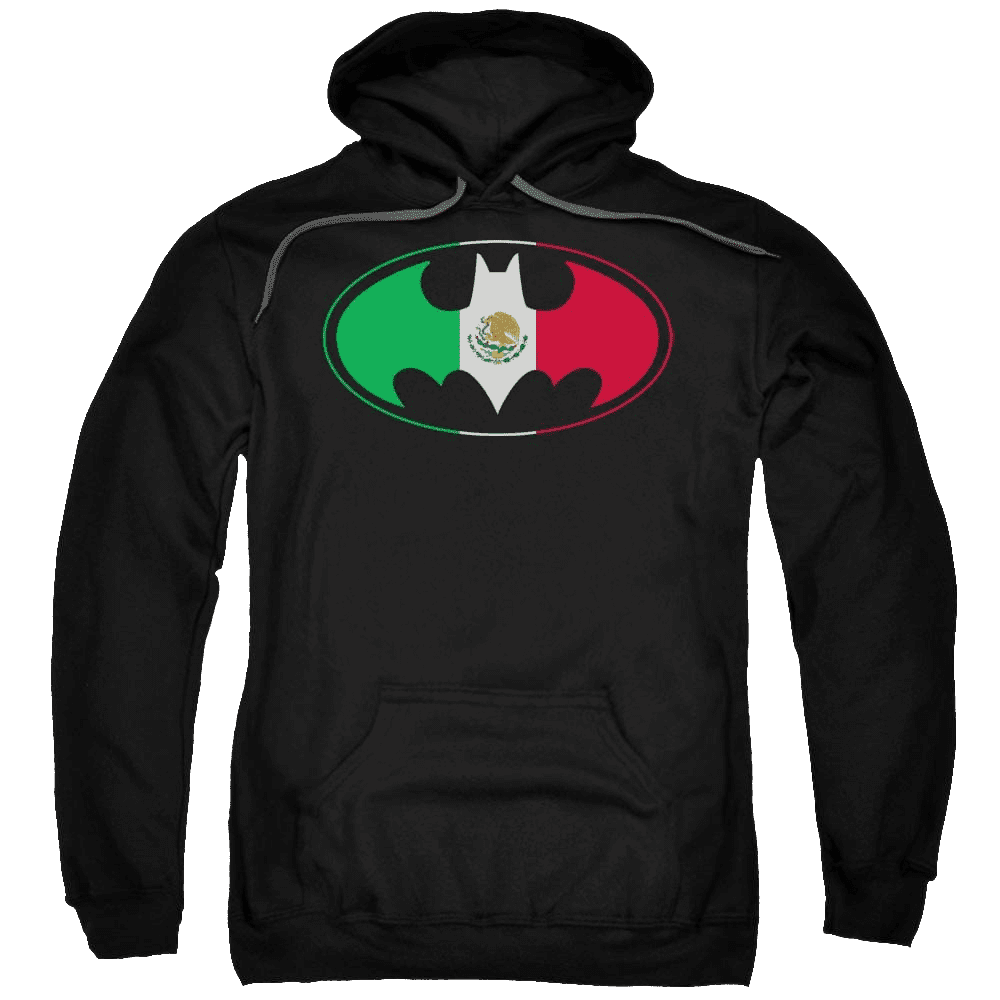 Batman Mexican Flag Shield – Pullover Hoodie