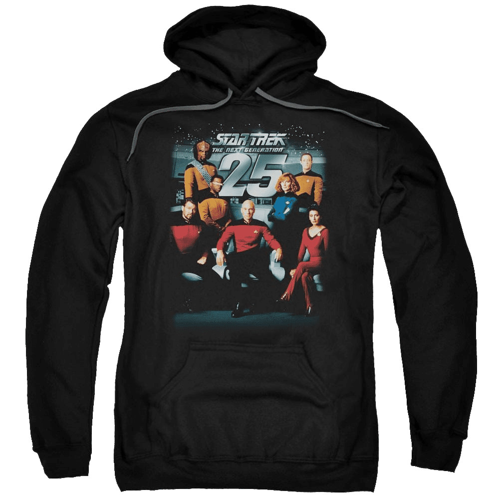 Star Trek 25Th Anniversary Crew Pullover Hoodie