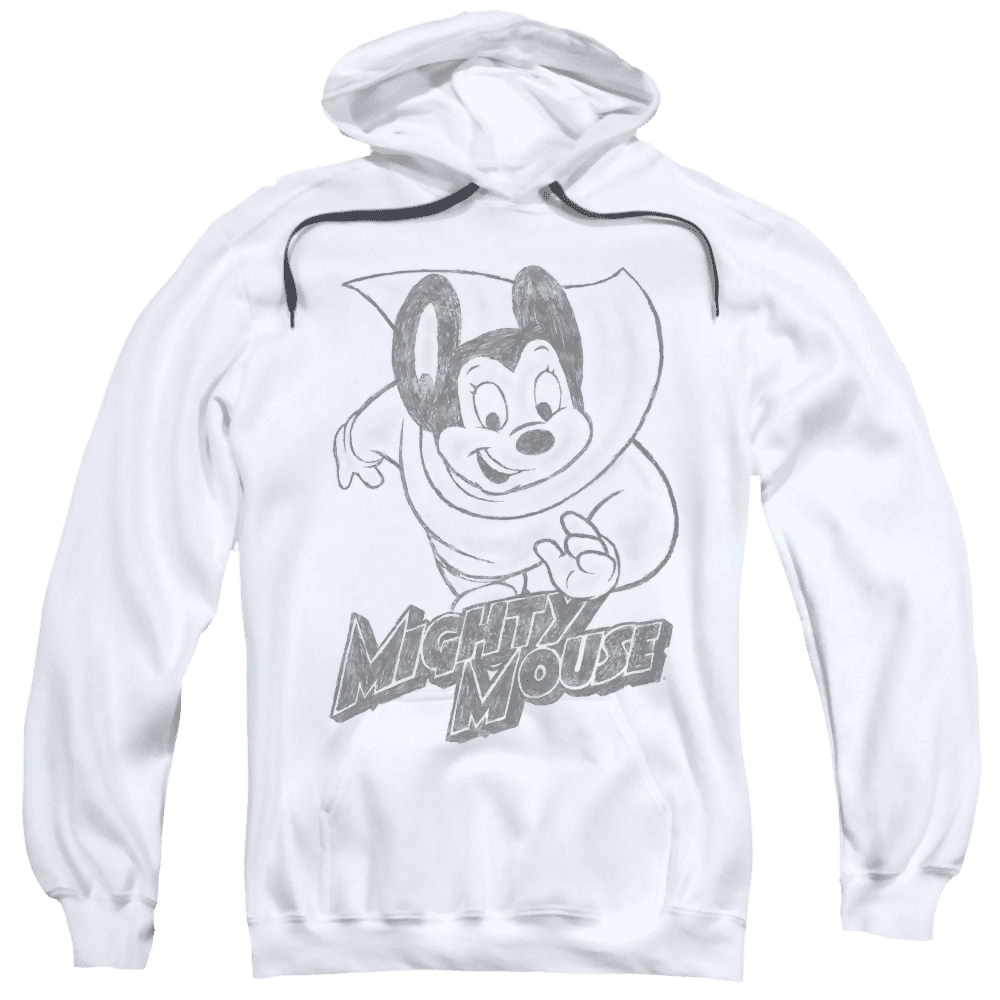 Mighty Mouse Mighty Sketch Pullover Hoodie