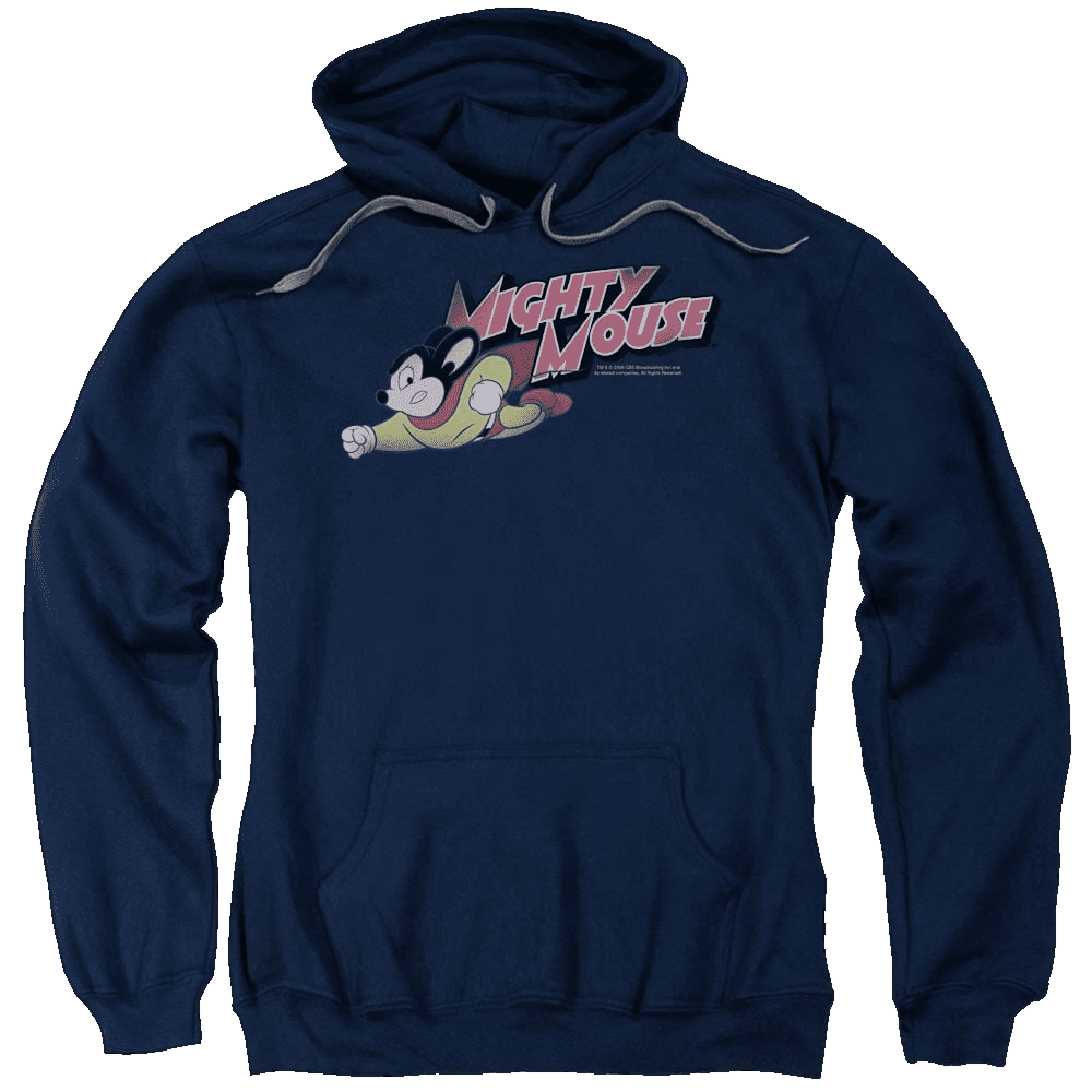 Mighty Mouse Mighty Retro Pullover Hoodie