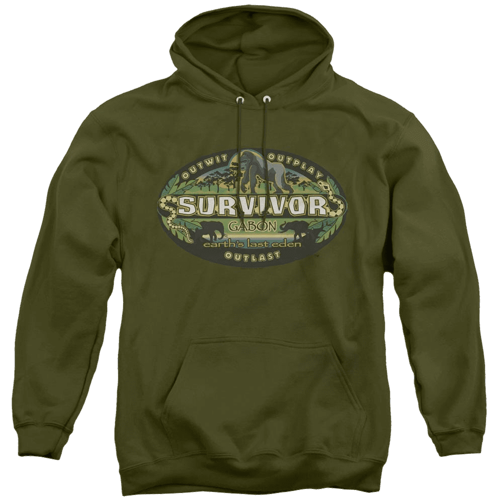 Survivor Gabon Logo – Pullover Hoodie