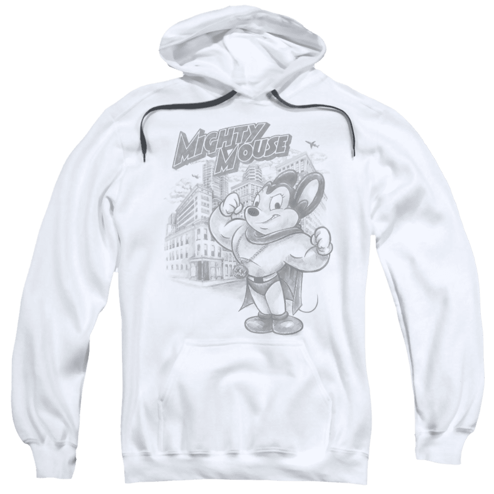 Mighty Mouse Protect And Serve Pullover Hoodie