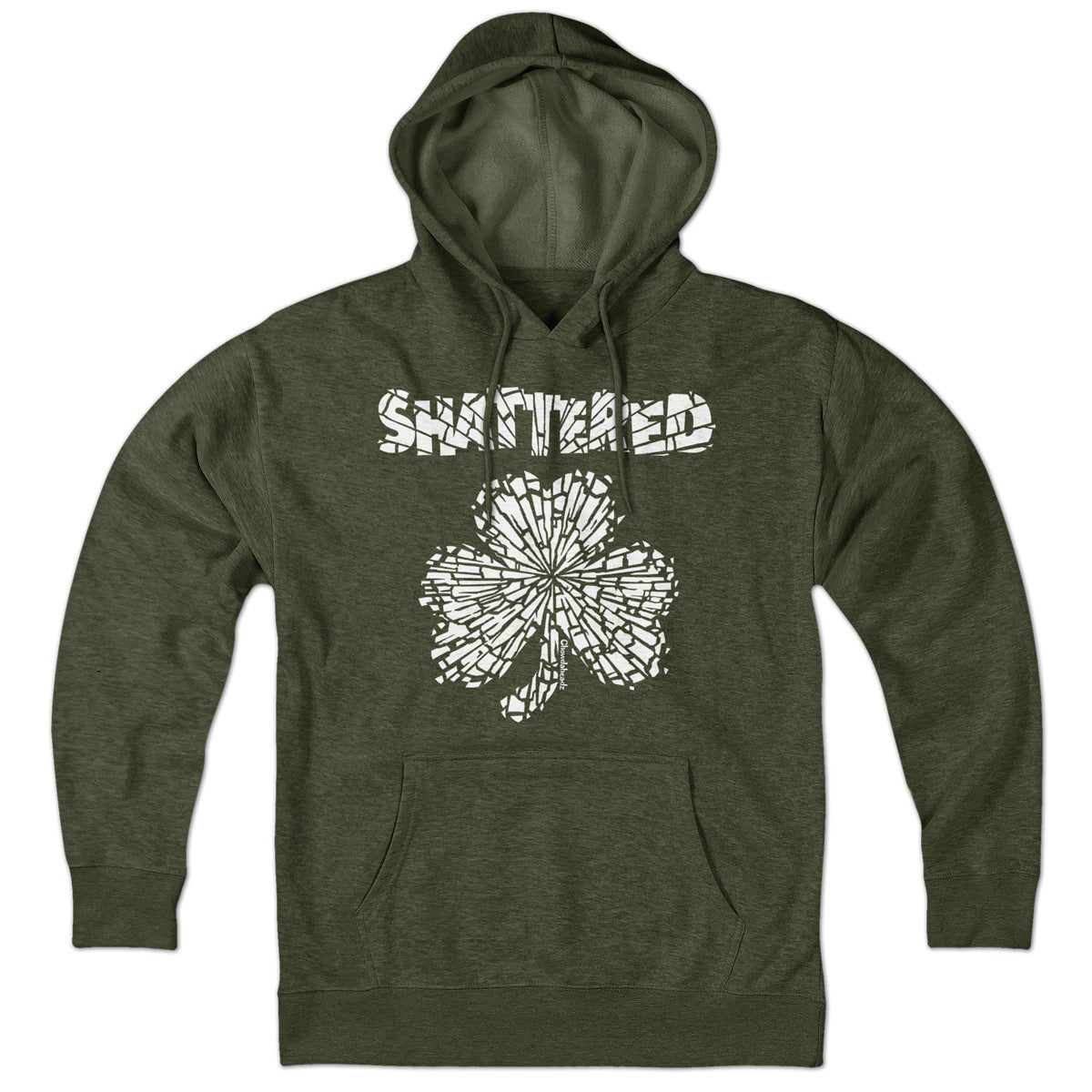 Shattered Shamrock Hoodie