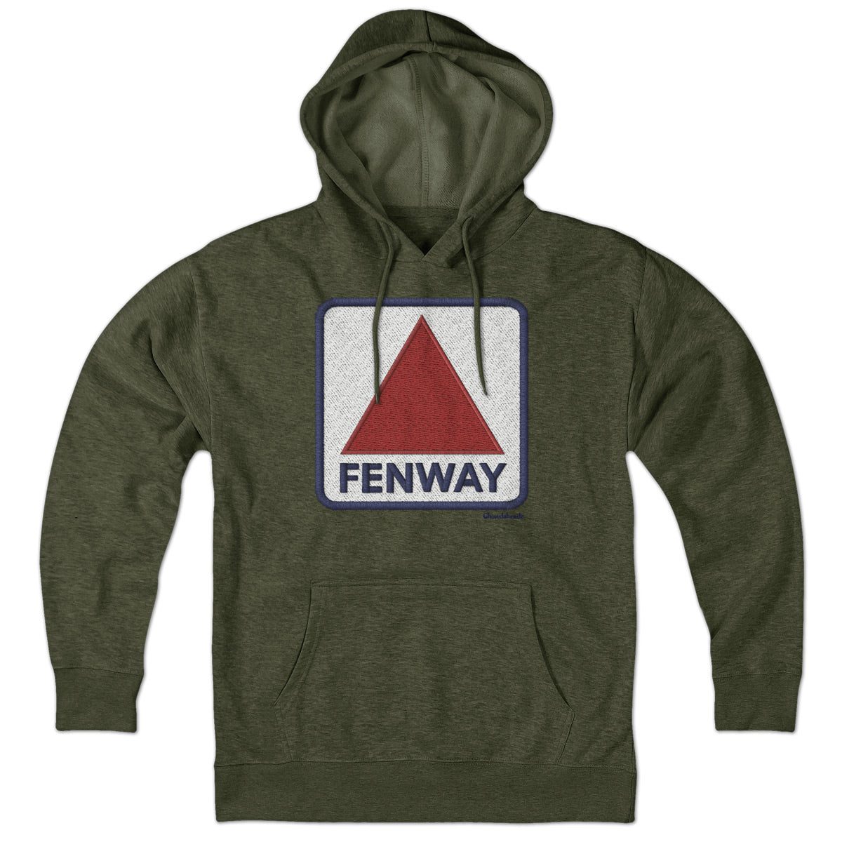 Fenway Sign Faux Embroidery Hoodie