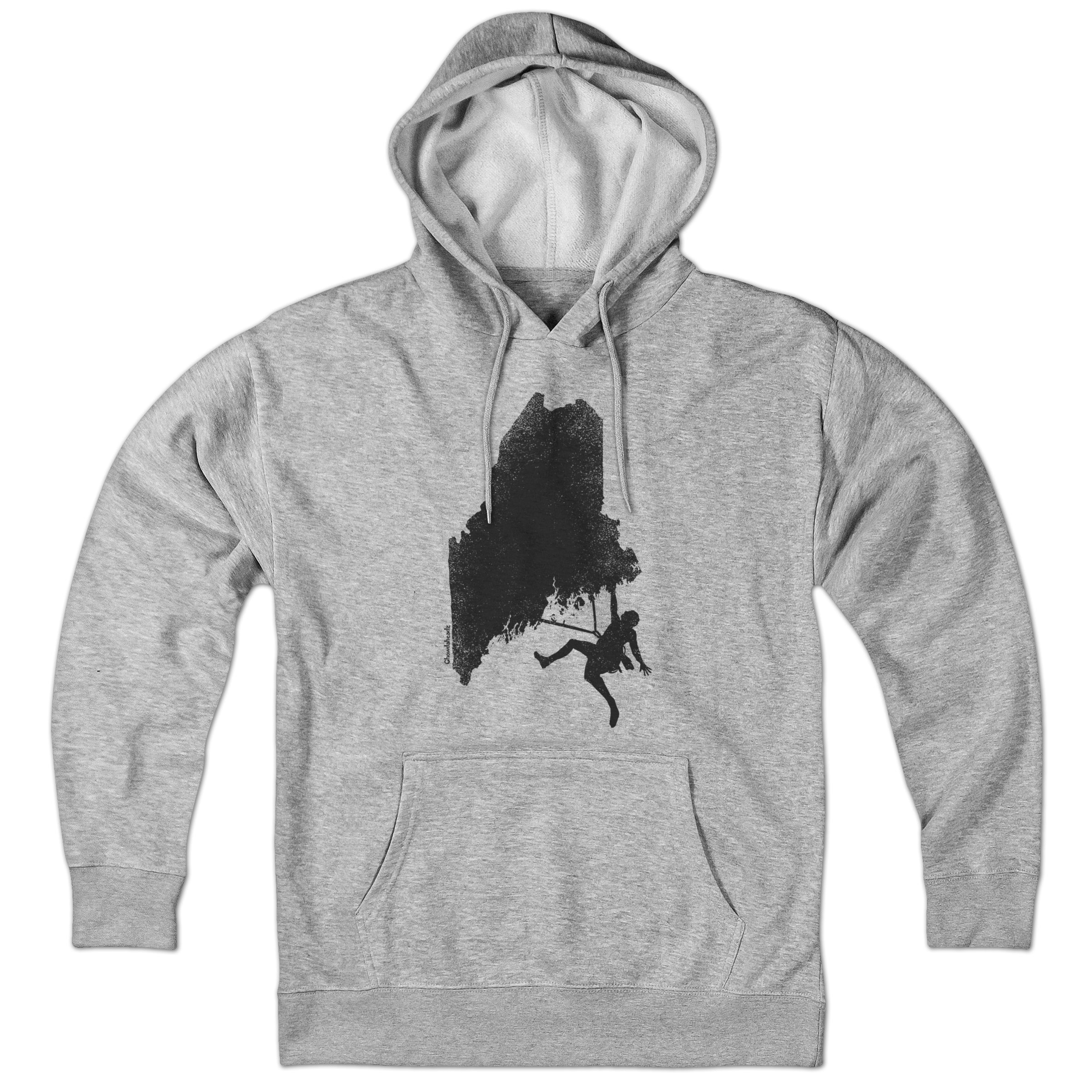 Maine Rock Climber Hoodie