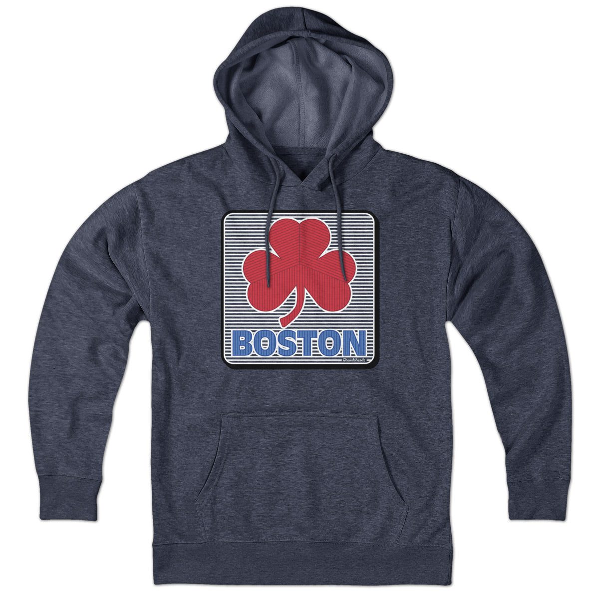 Boston Shamrock Line Drive Sign Hoodie