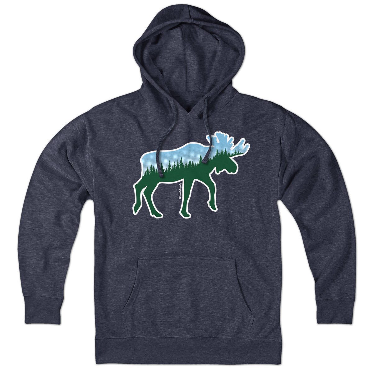 Moose Tree Skyline Hoodie