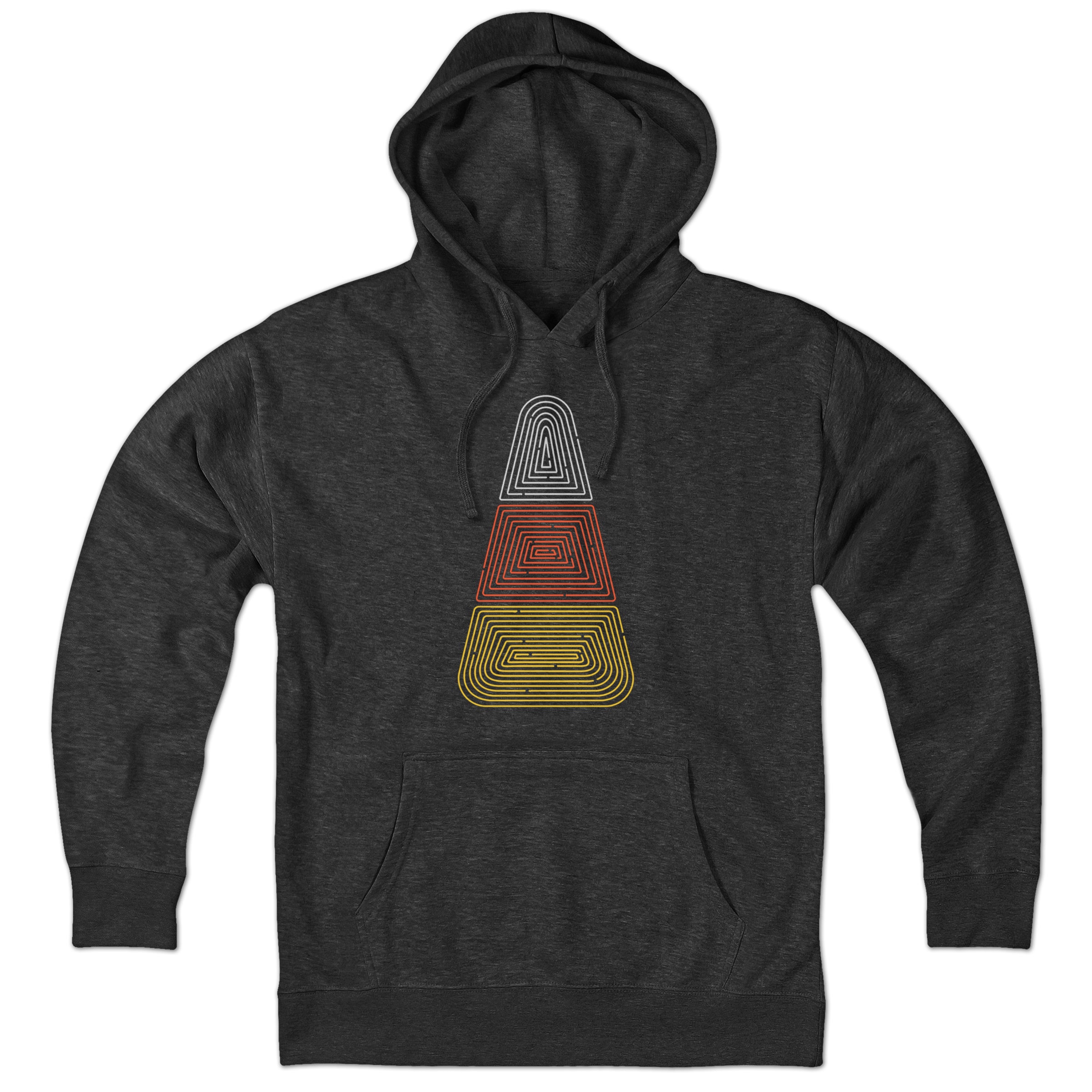 Candy Corn Neon Sign Hoodie