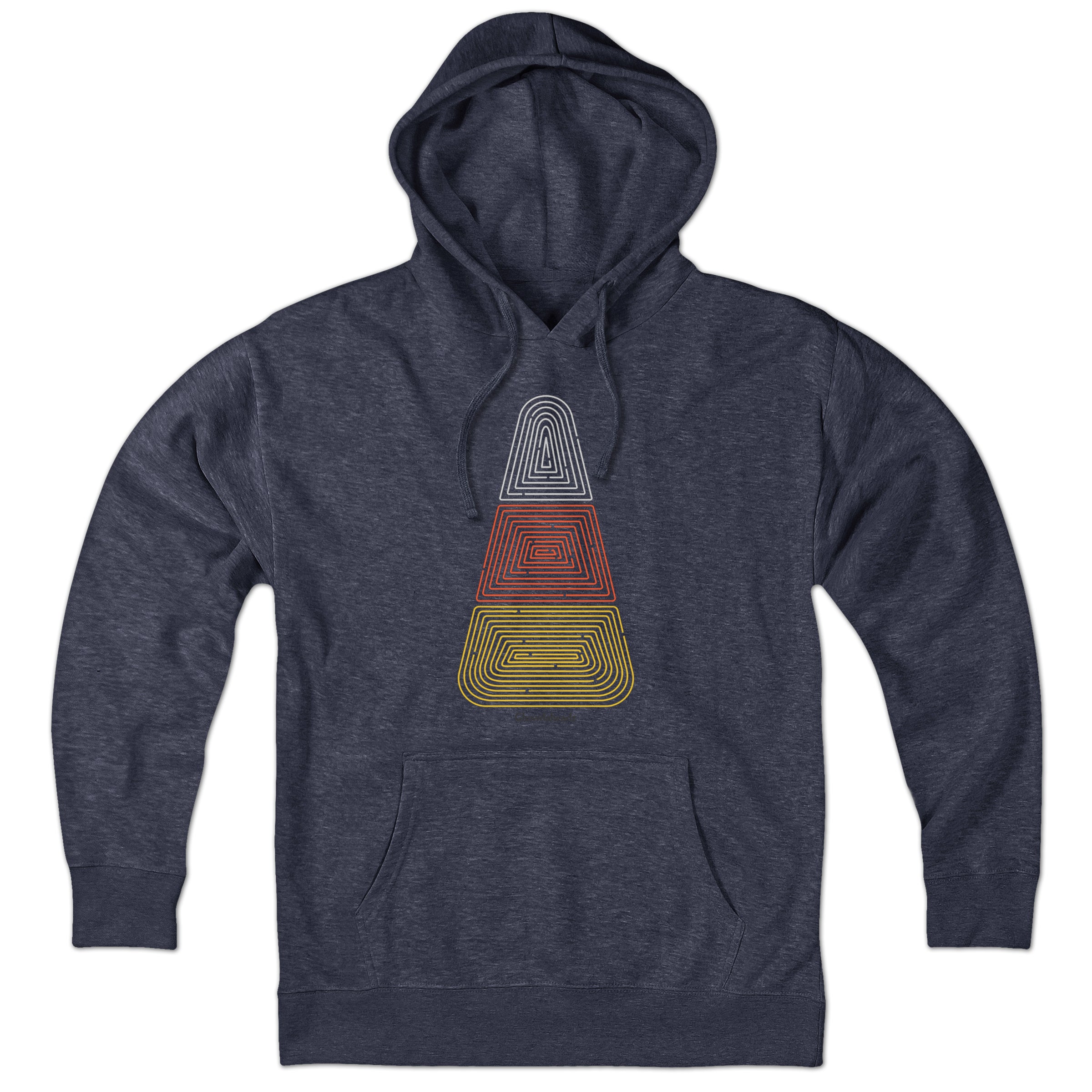 Candy Corn Neon Sign Hoodie