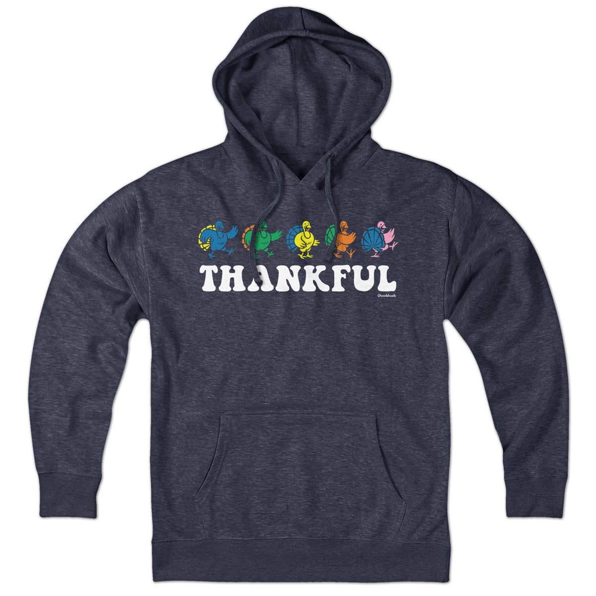 Thankful Dancing Turkeys Hoodie