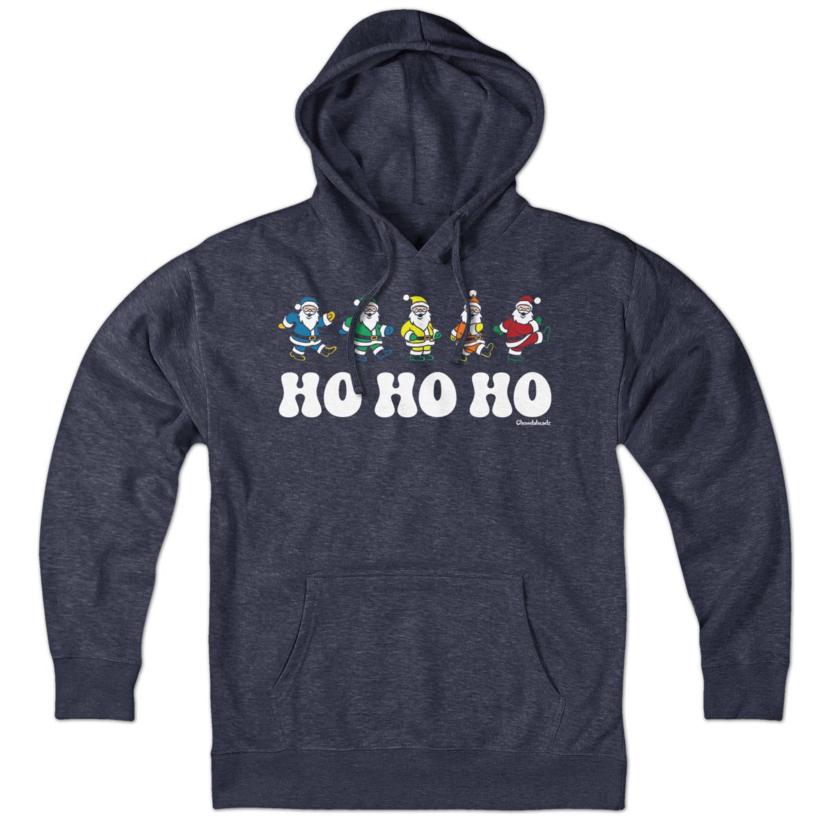 Ho Ho Ho Dancing Santas Hoodie