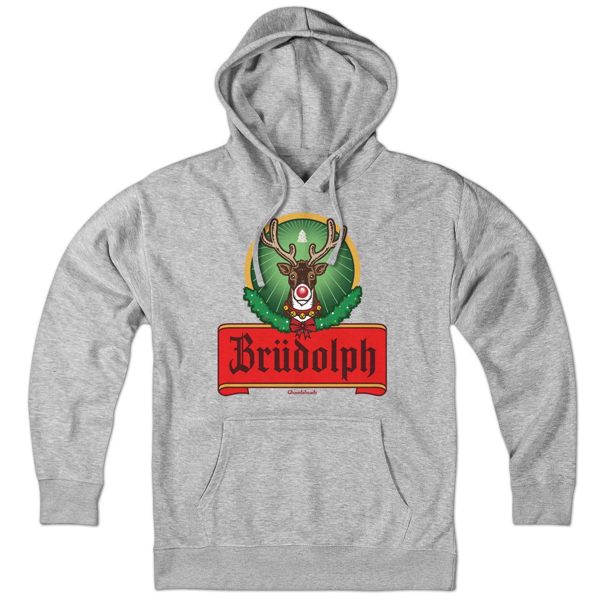 Brudolph Reindeer Label Hoodie