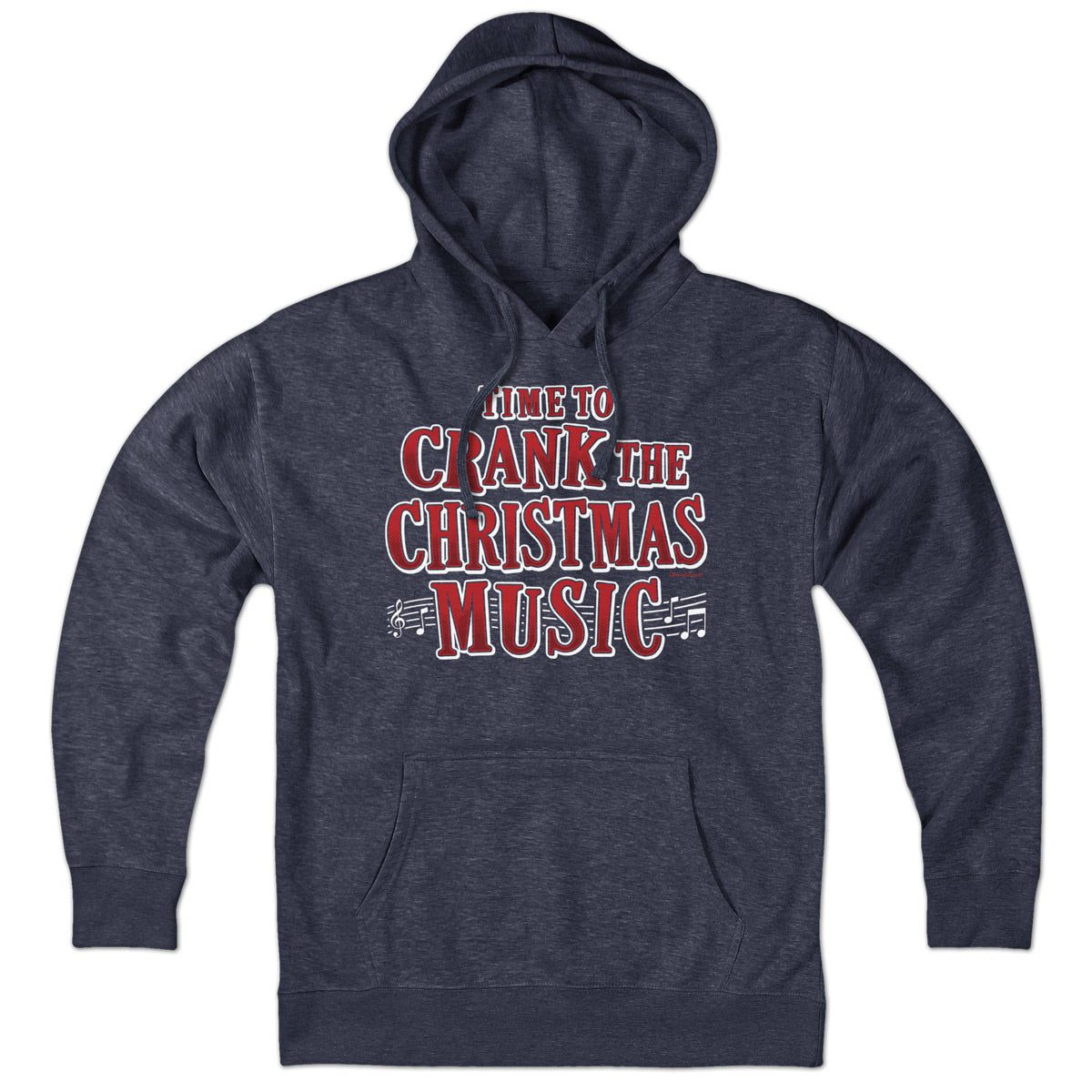 Crank The Christmas Music Hoodie