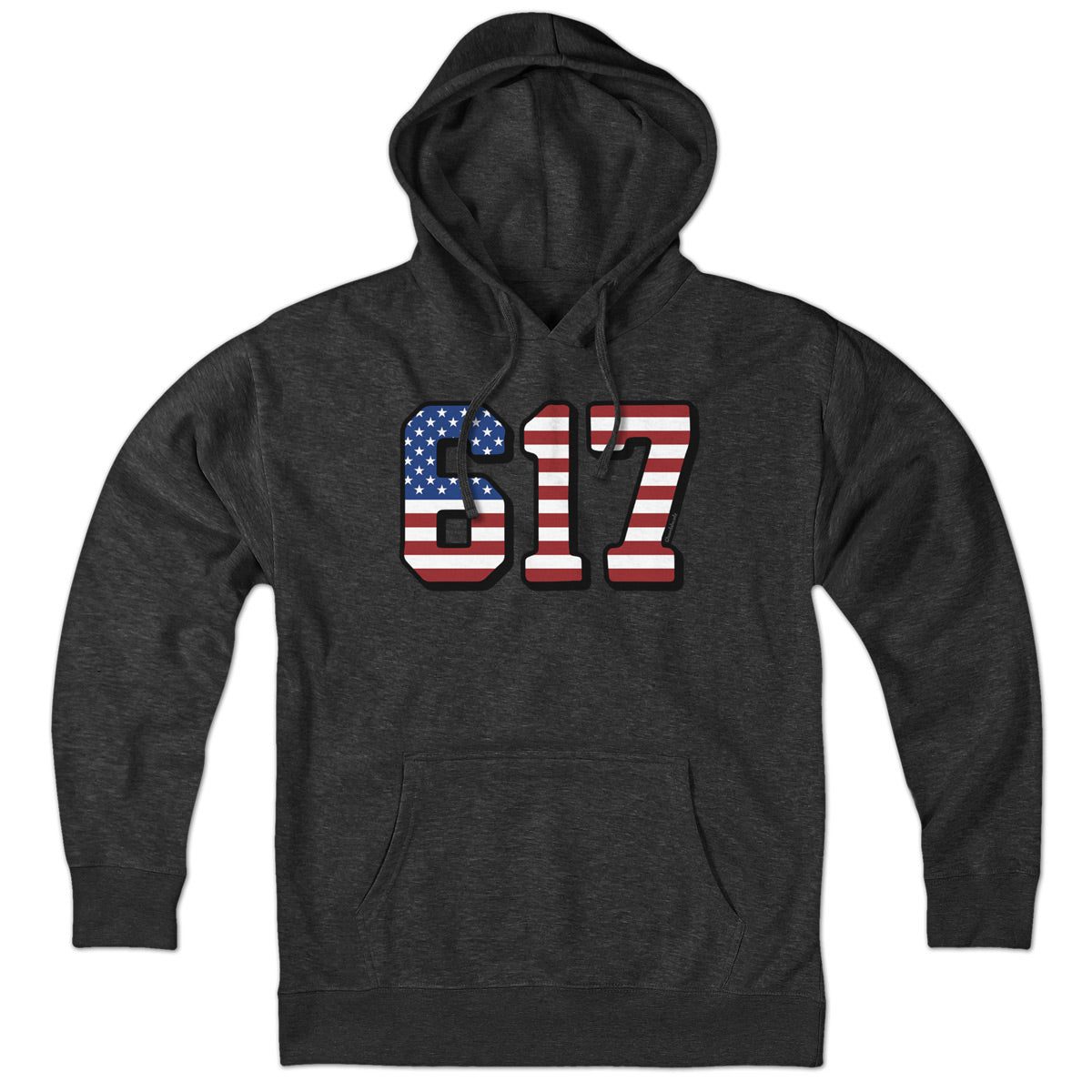 Boston 617 Usa Hoodie