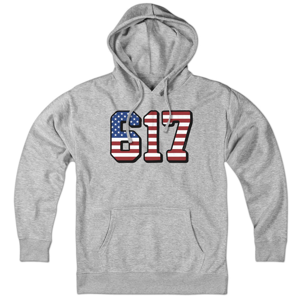 Boston 617 Usa Hoodie