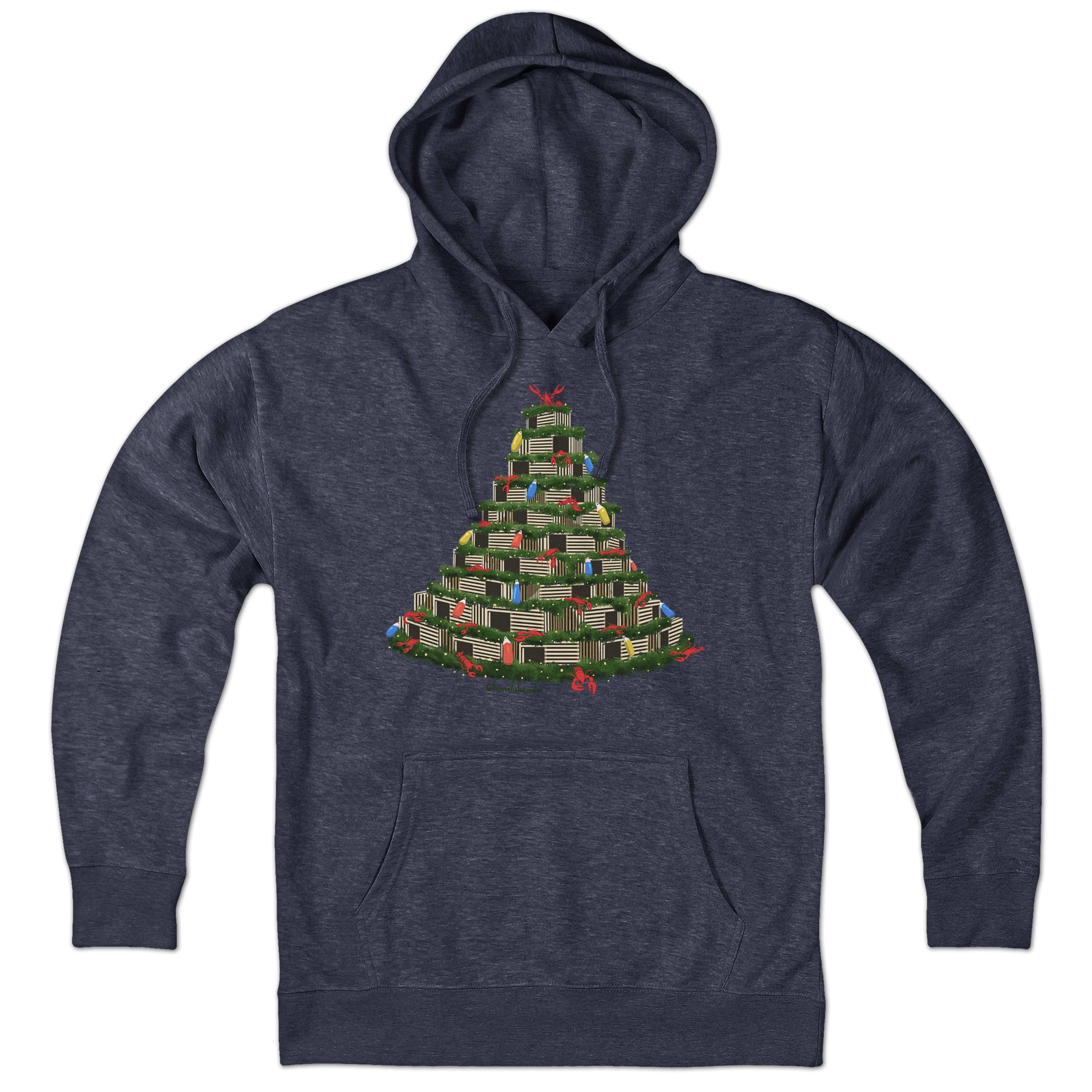 Lobster Trap Tree Hoodie