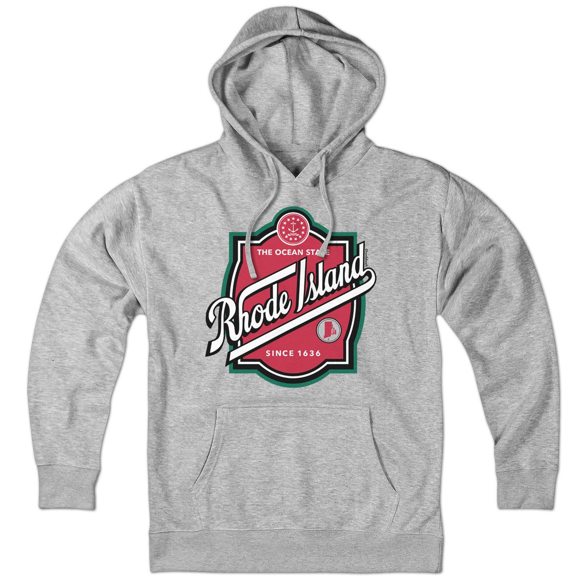 Rhode Island Label Hoodie