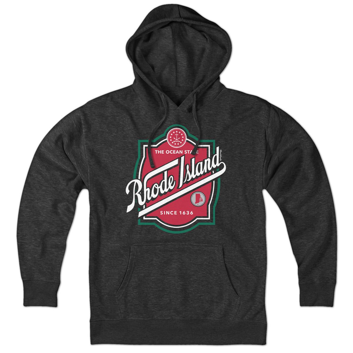 Rhode Island Label Hoodie