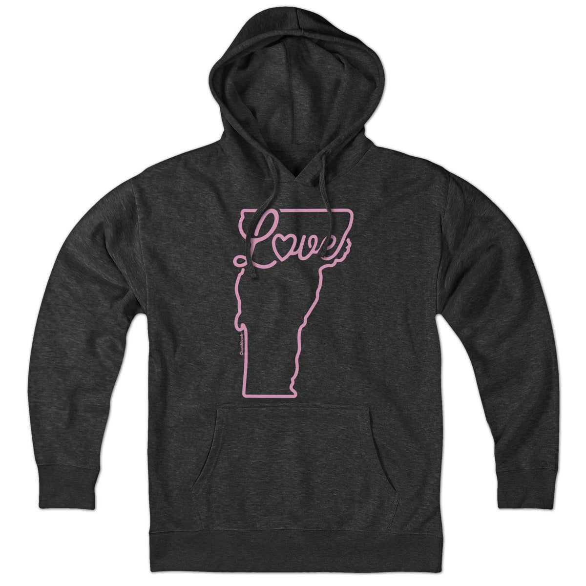 Love Vermont Script Hoodie