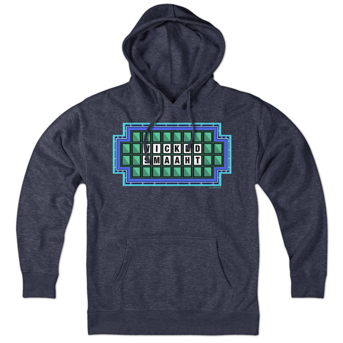 Wicked Smaaht Puzzle Board Hoodie