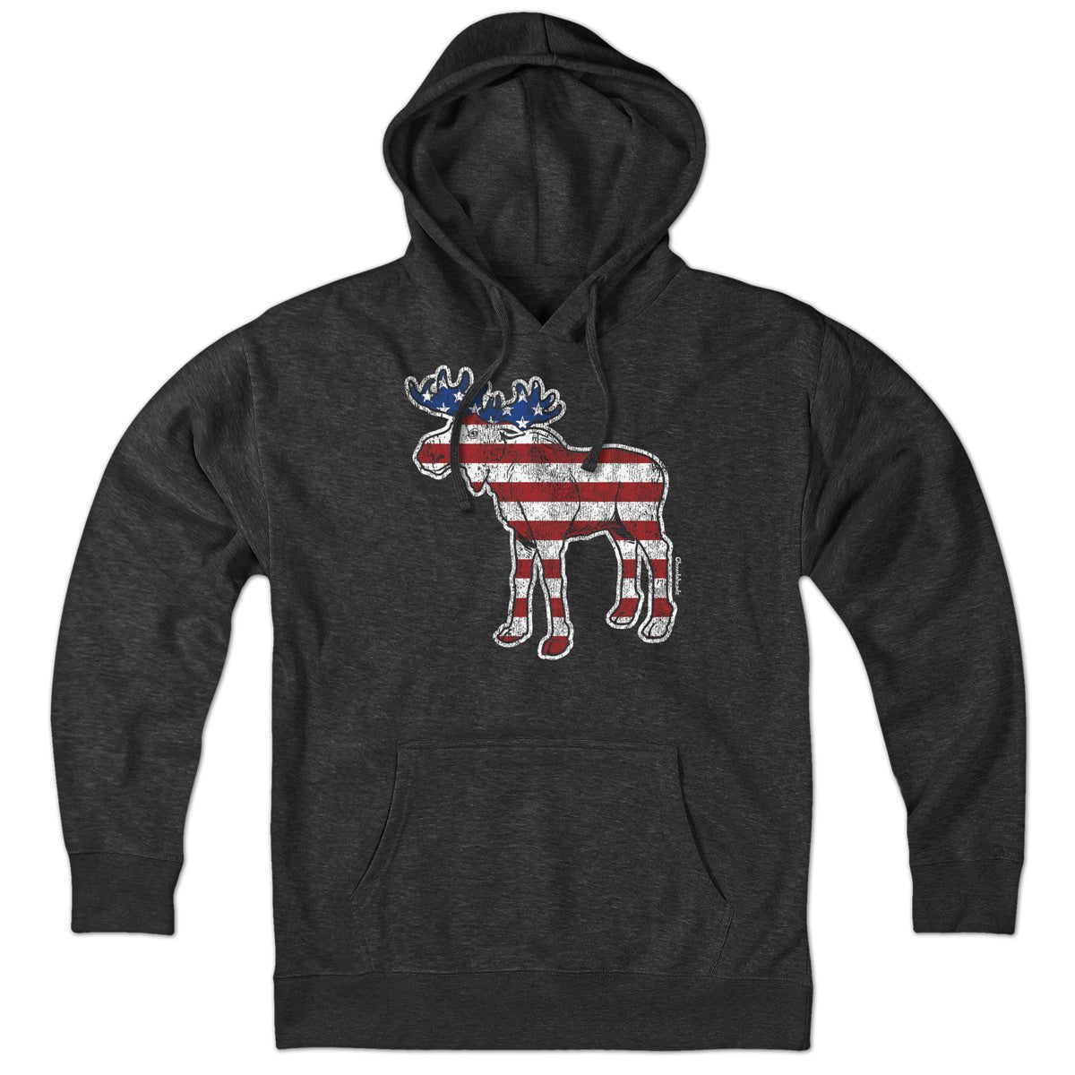 Merica Moose Hoodie