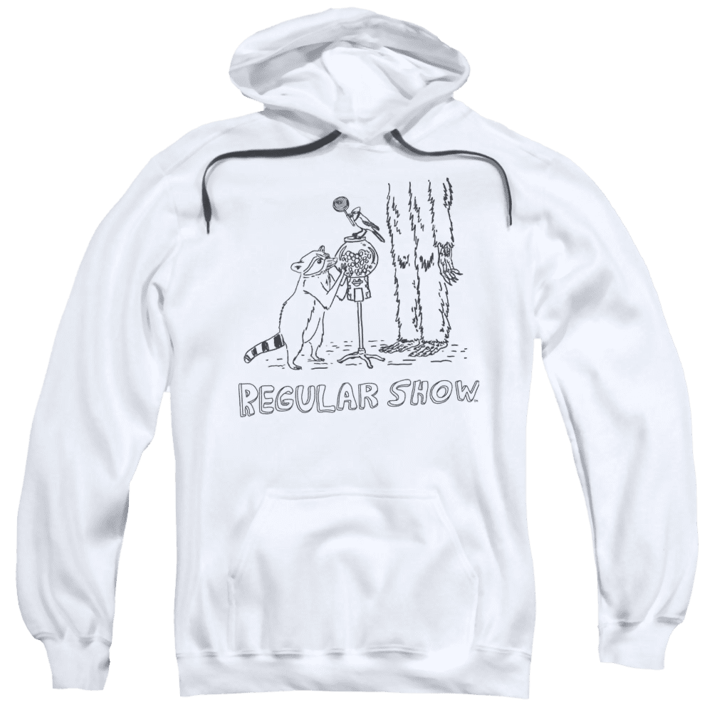 Regular Show Tattoo Art Pullover Hoodie