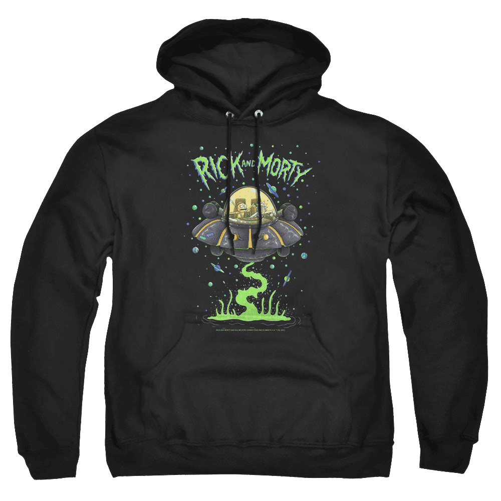 Rick And Morty Drunk Rick Ship – Pullover Hoodie