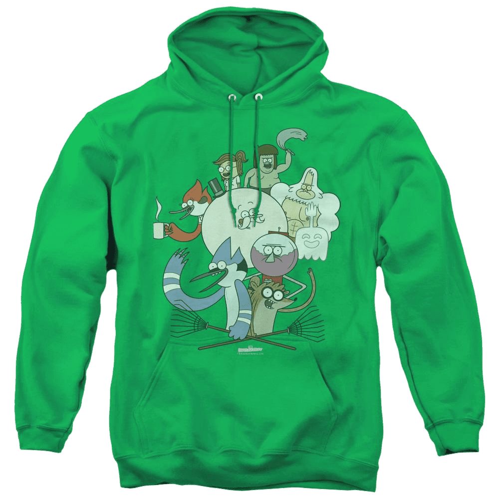 Regular Show, The Regular Cast – Pullover Hoodie