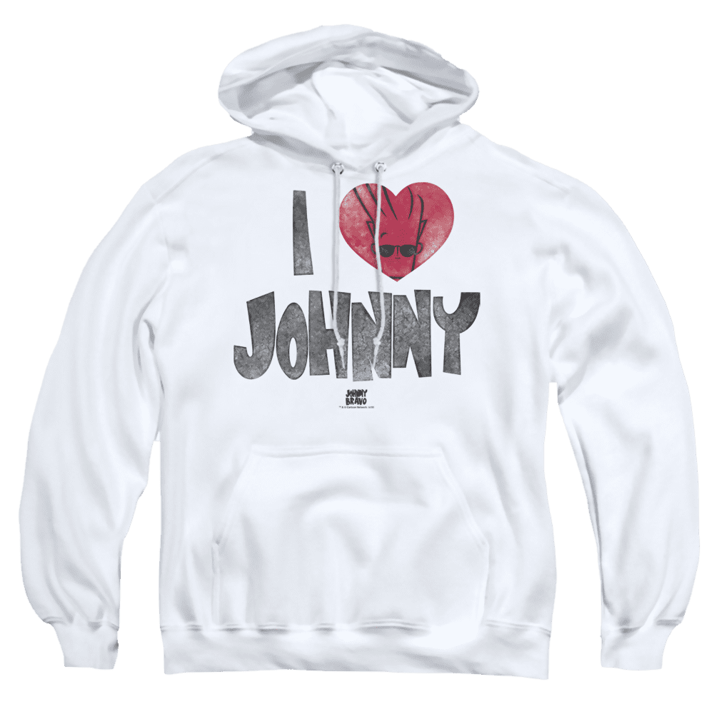 Johnny Bravo I Heart Johnny Pullover Hoodie