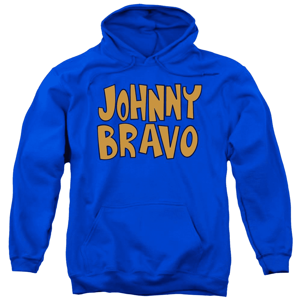 Johnny Bravo Jb Logo Pullover Hoodie