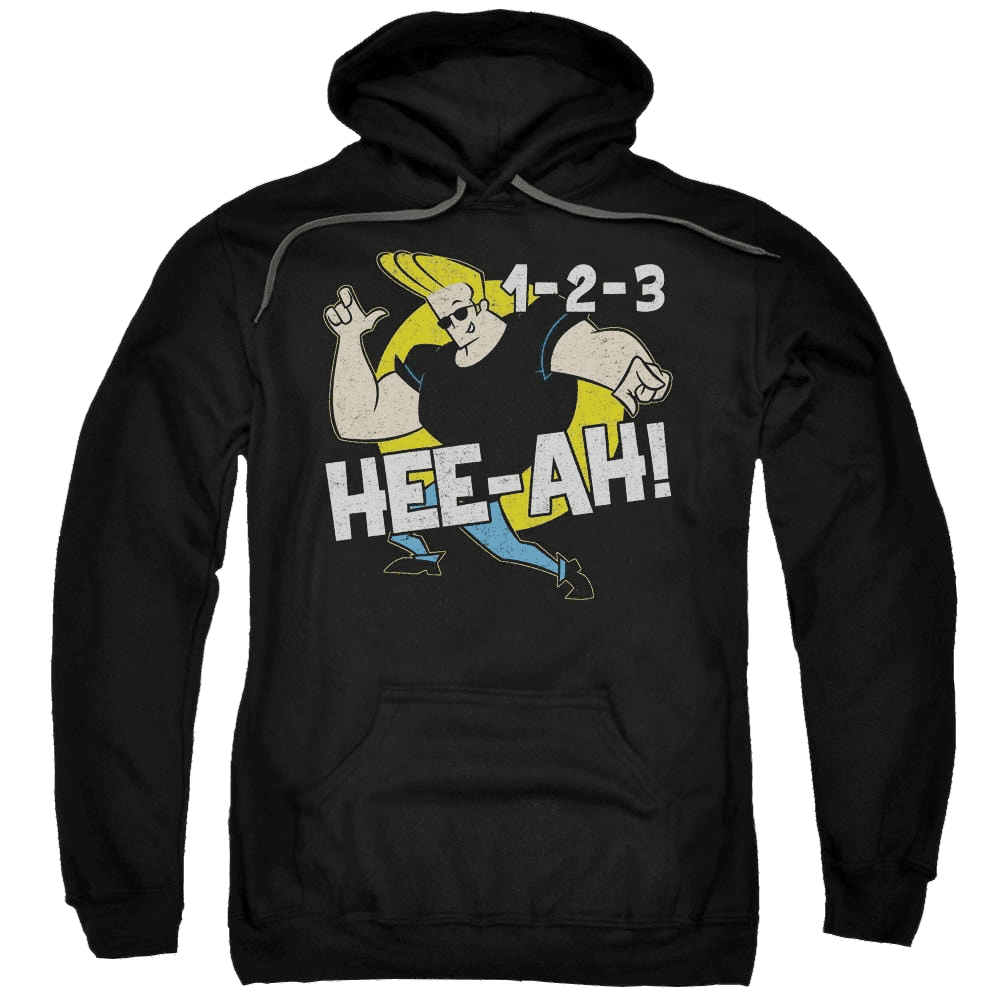 Johnny Bravo 123 Pullover Hoodie