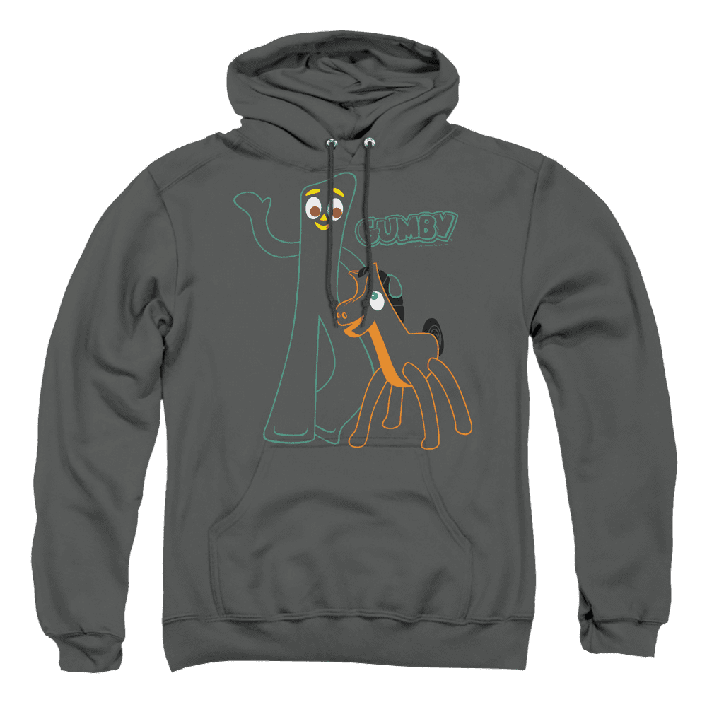 Gumby Outlines Pullover Hoodie