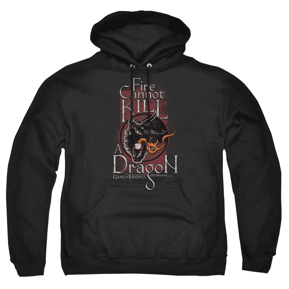 Game Of Thrones Fire Cannot Kill A Dragon – Pullover Hoodie