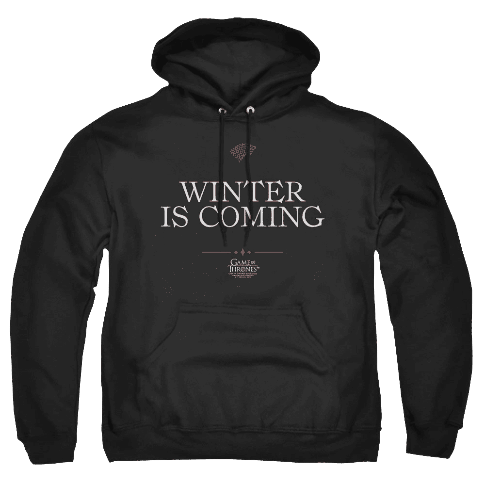 Game Of Thrones Winter Is Coming Text – Pullover Hoodie