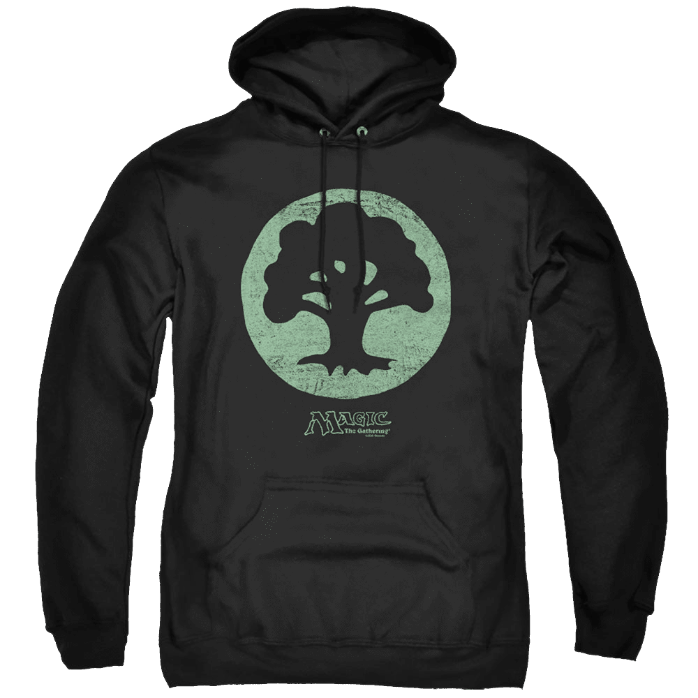 Magic The Gathering Green Symbol – Pullover Hoodie