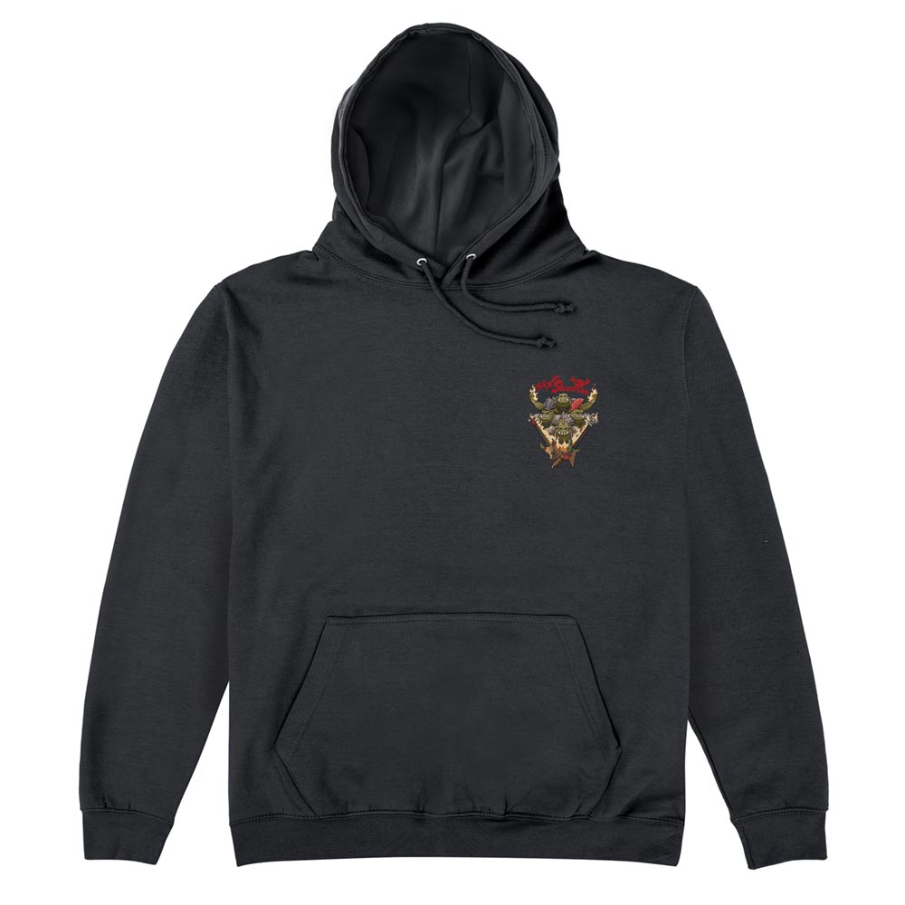 Warhammer 40,000: Shootas, Blood & Teef Pocket Print Unisex Hoodie