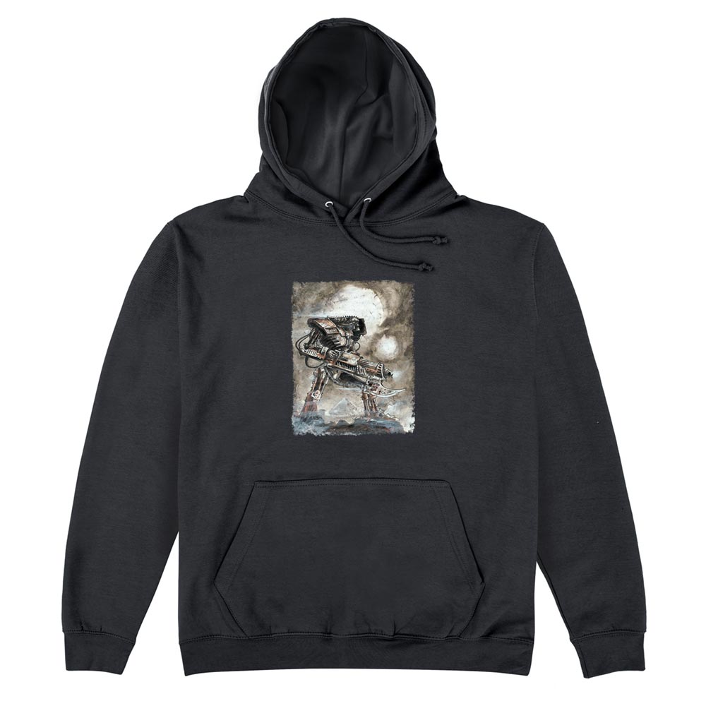 Grimdark – Necron Warrior Unisex Hoodie