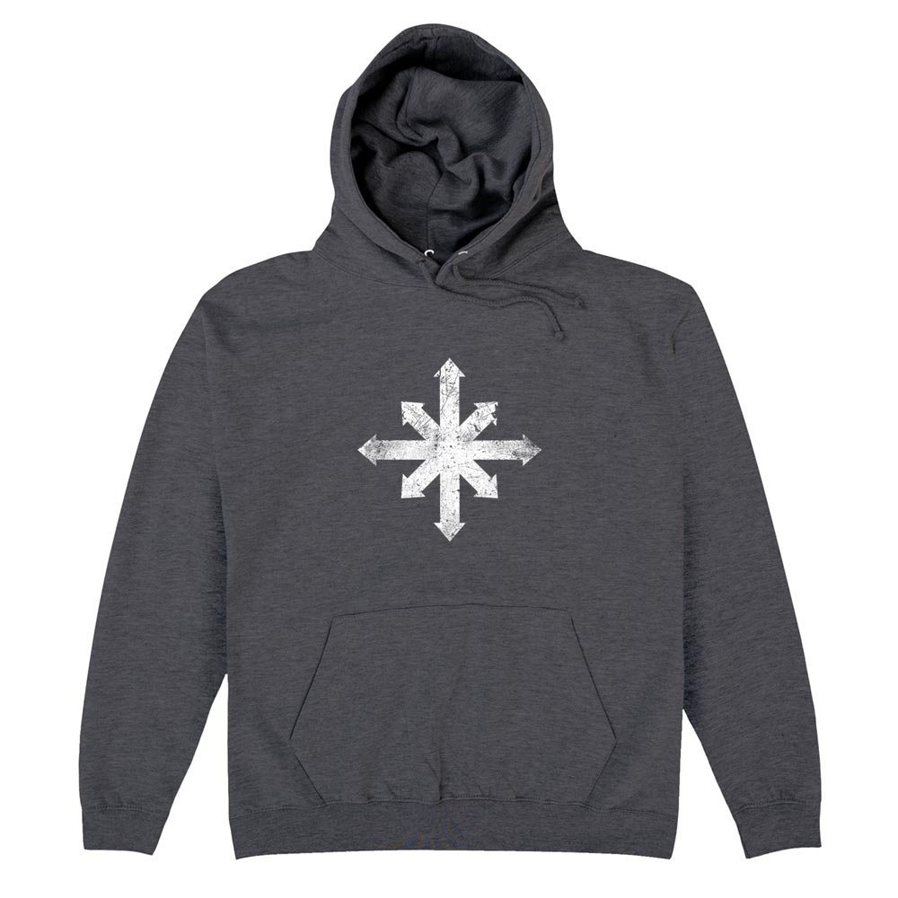 Chaos Space Marines Battleworn Insignia Unisex Hoodie