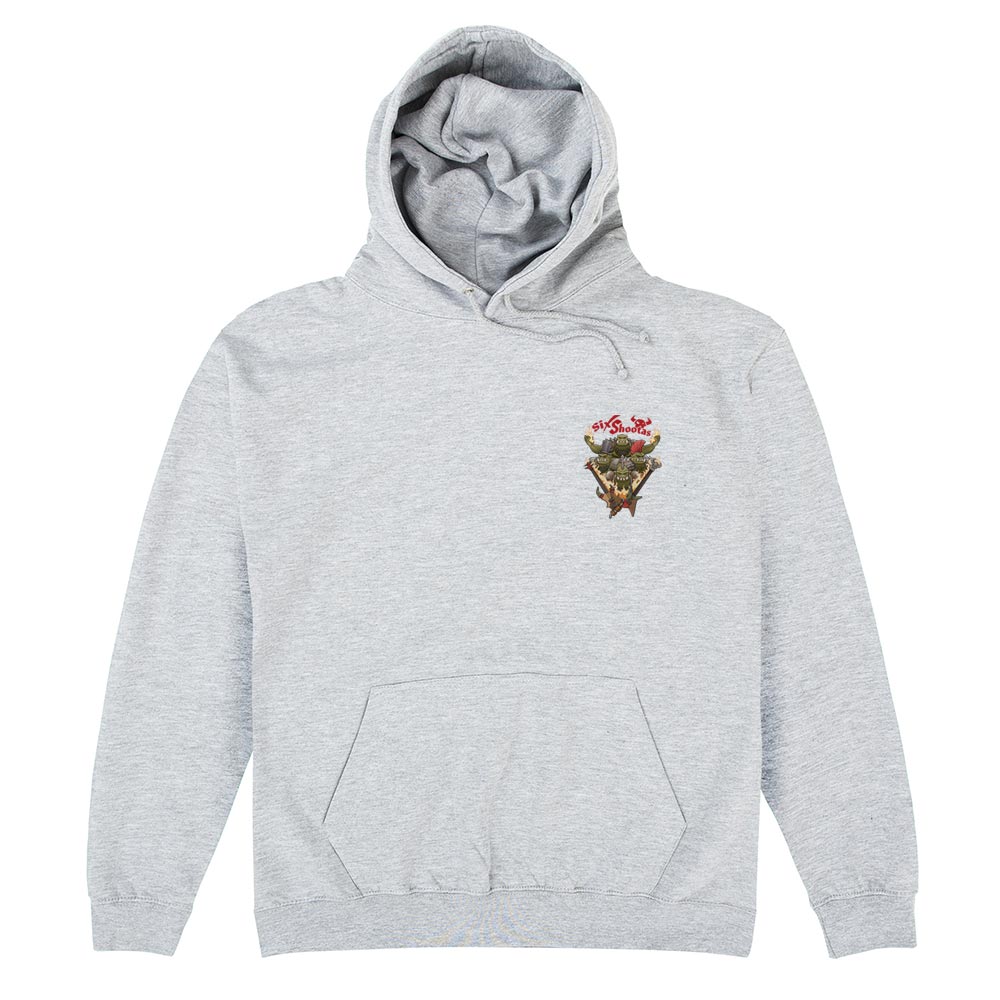 Warhammer 40,000: Shootas, Blood & Teef Tour Pocket Print Heather Unisex Hoodie