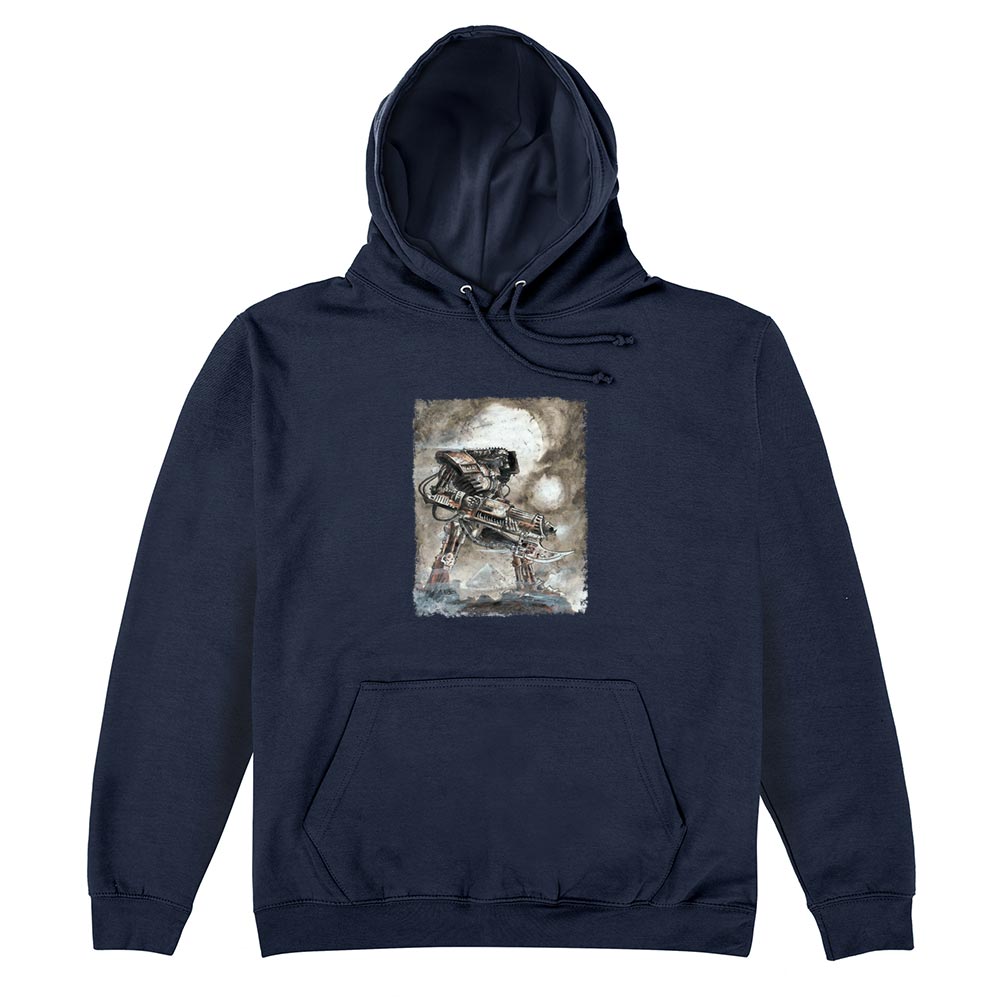 Grimdark – Necron Warrior Unisex Hoodie