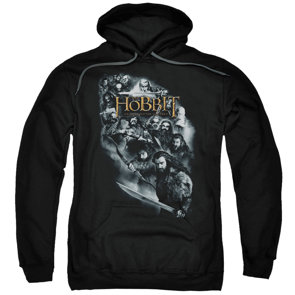 Hobbit Movie Trilogy, The Cast Of Characters – Pullover Hoodie