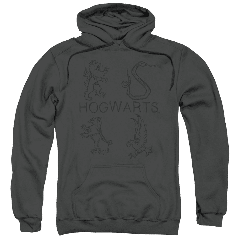 Harry Potter Literary Crests Pullover Hoodie