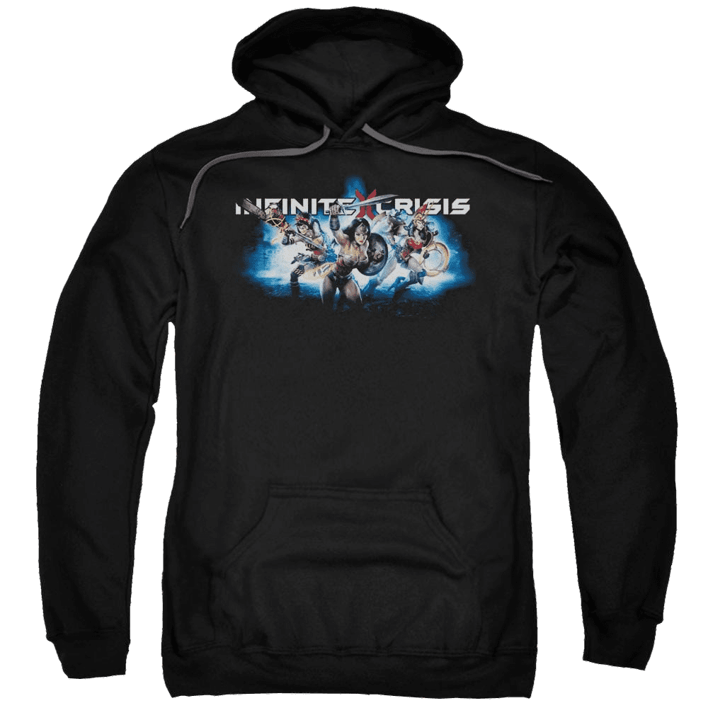 Infinite Crisis Ic Blue Pullover Hoodie