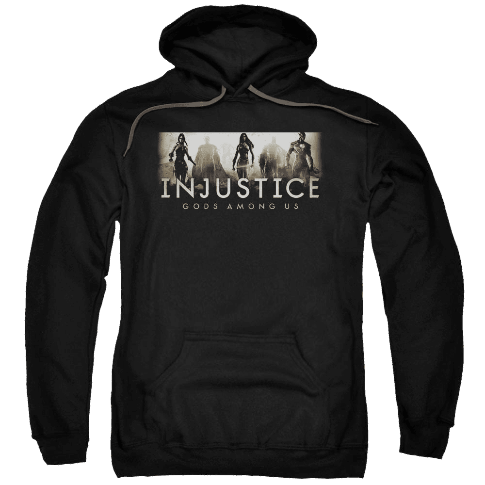 Injustice Gods Among Us Logo Pullover Hoodie