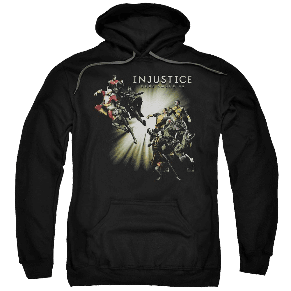 Injustice Gods Among Us Good Vs Evil Pullover Hoodie