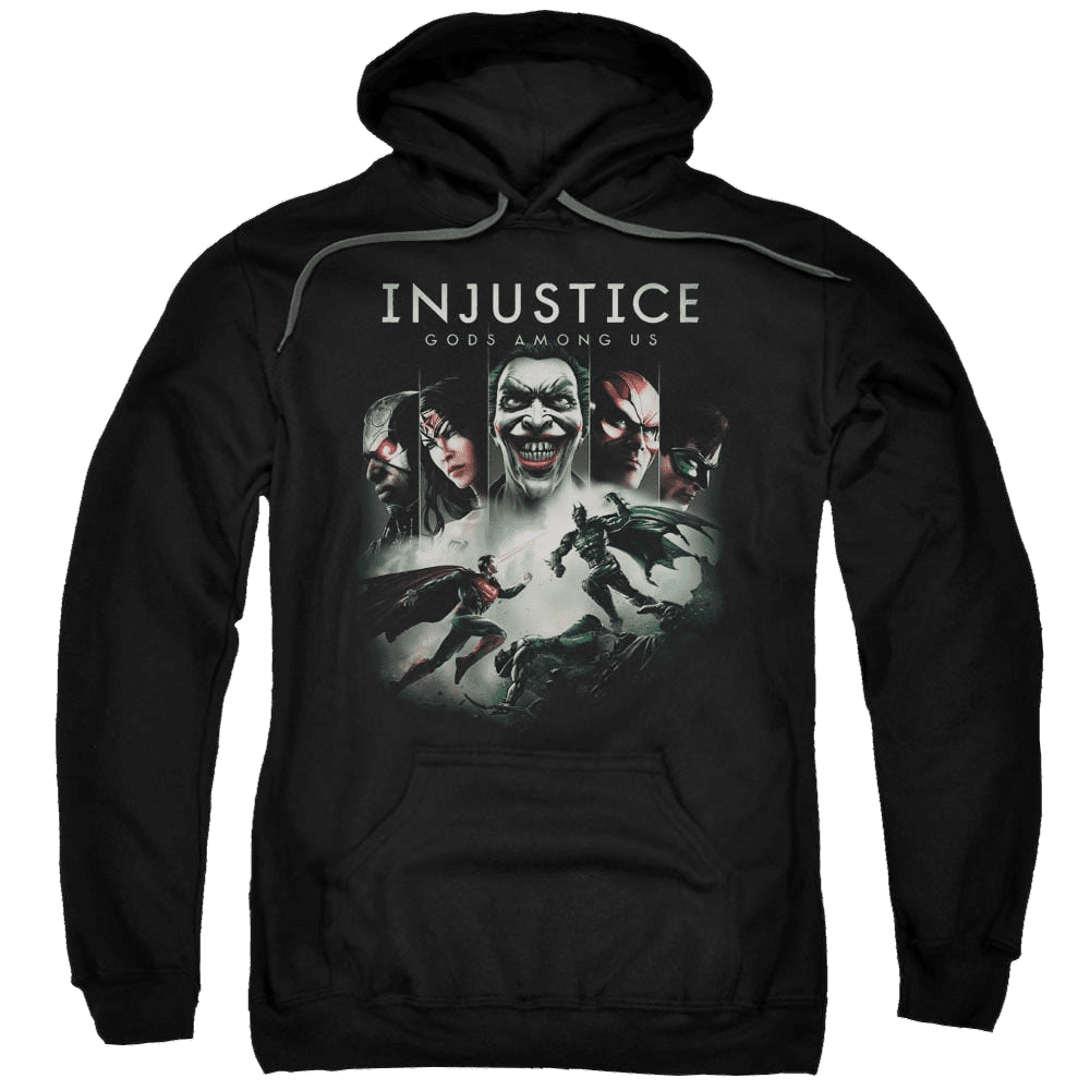 Injustice Gods Among Us Key Art Pullover Hoodie