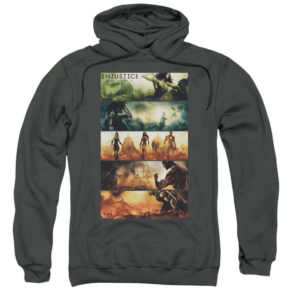 Injustice Gods Among Us Panels Pullover Hoodie