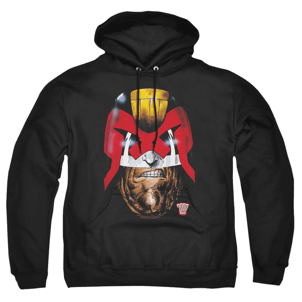 Judge Dredd Dredds Head Pullover Hoodie